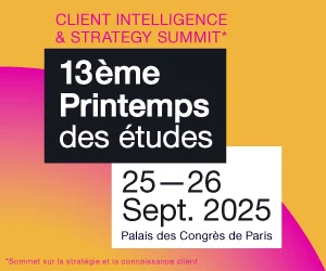 visuel Printemps des Etudes ; format bannière ; couleurs : orange, rose; noir et blanc