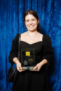 Photo de la lauréate Vera Sosnovik du prix marie-dominique hagelsteen