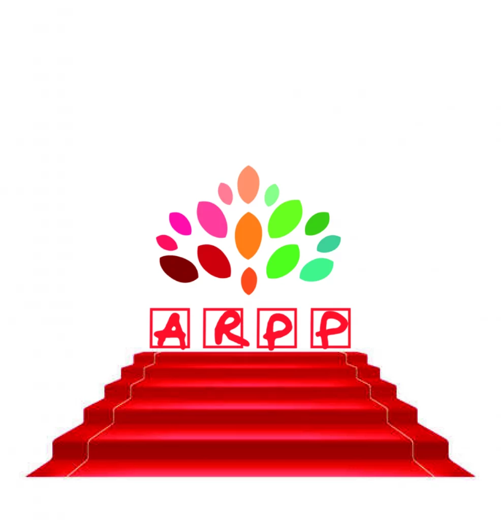 Image présentant le logo de l'ARPP positionné sur le tapis rouge du festival de Cannes