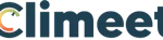 logo : climeet écrit en noir et gras