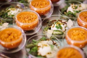 photo d'un des éléments du buffet du cocktail des 90 ans, des vérines