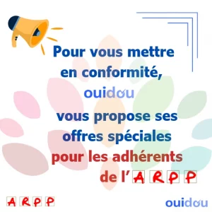visuel du lancement arpp x ouidou
