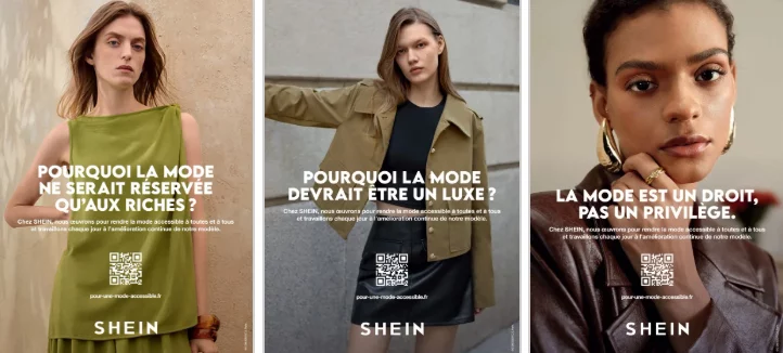 Publicités SHEIN