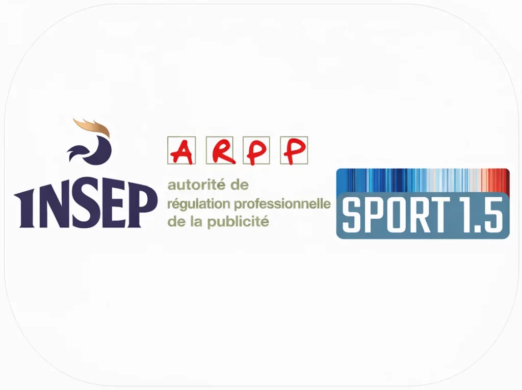 Image regroupant les logo de l'ARPP, de l'INSEP et de Sport 1.5
