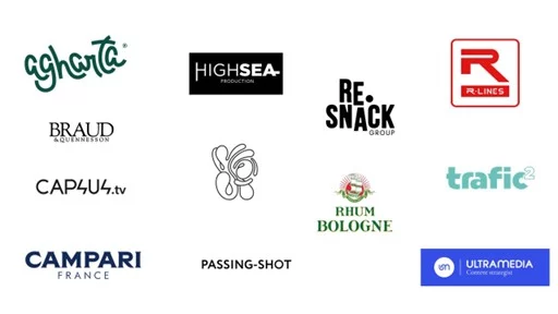 Image présentant les logos de 12 nouveaux adhérents