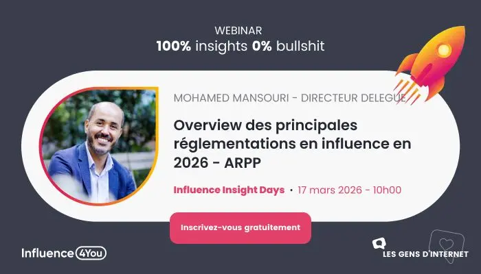 VISUEL WEBINAR INFLUENCE4YOU X MOHAMED MANSOURI