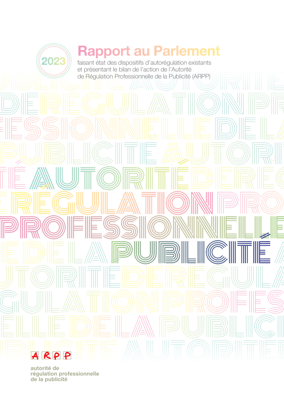Rapport au Parlement – exercice 2023 – déposé en 2024