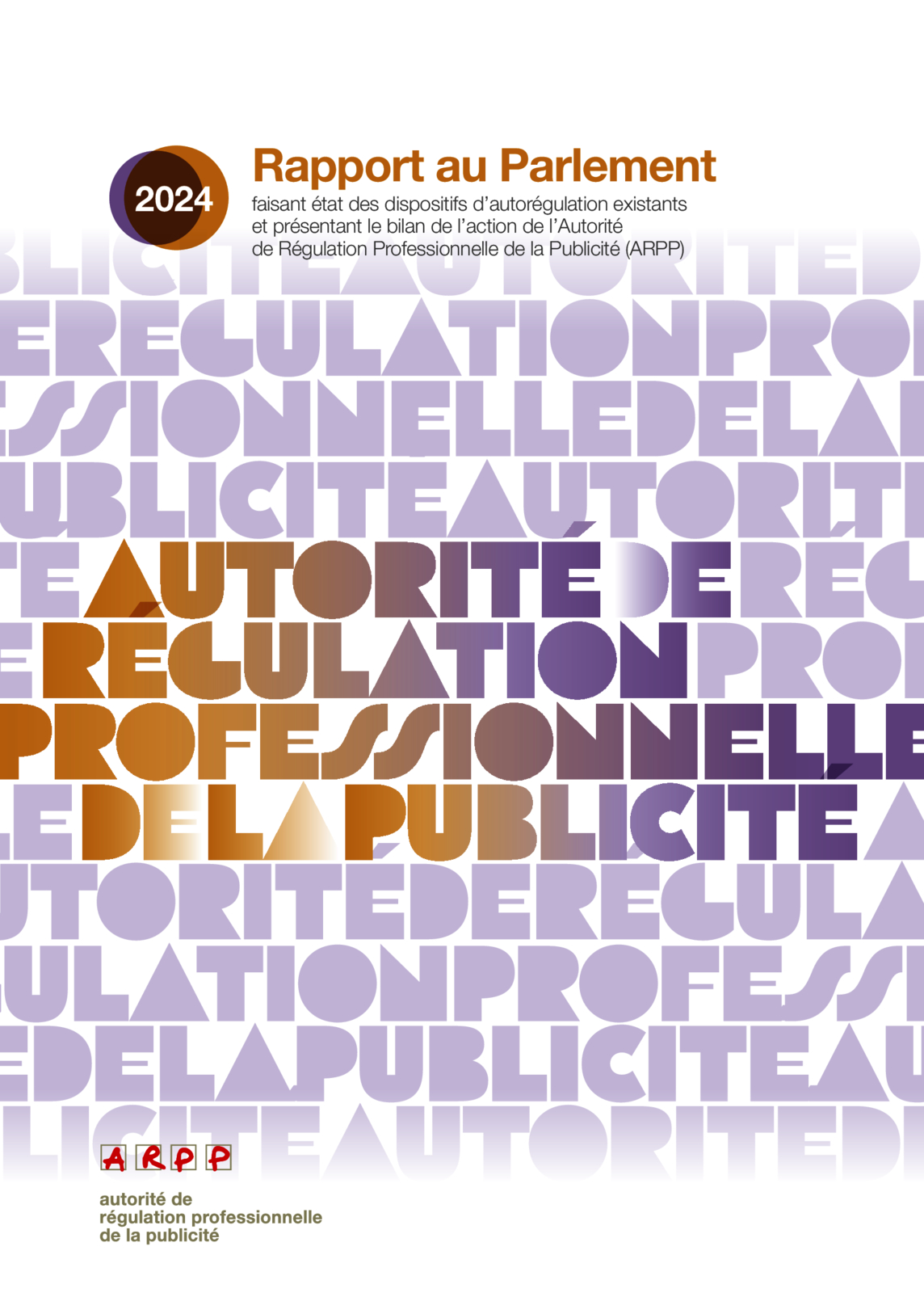 Rapport au Parlement – exercice 2024 – déposé en 2025